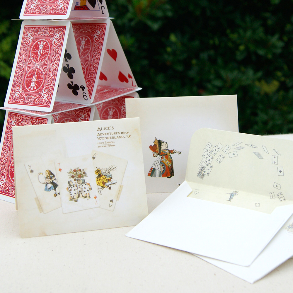 Alice in Wonderland stationery