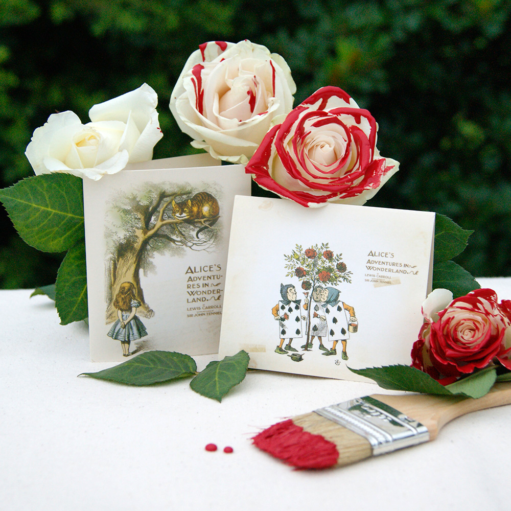 Alice in Wonderland stationery